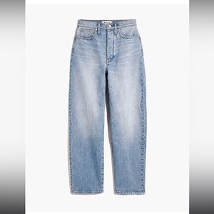 Madewell Balloon Jeans in Hewes Wash